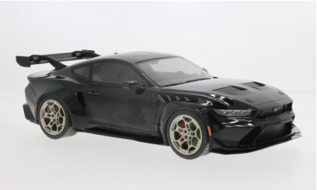 Ford Mustang GTD 2025 Zwart - 1:18  Ford Mustang GTD 2025 Zwart - 1:18